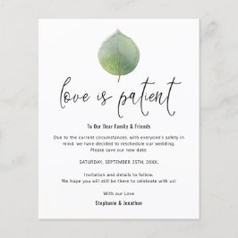 Liebe des Haushalts Der Patient Rette neues Datum 