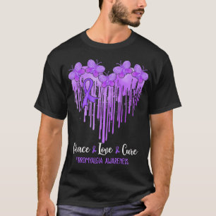Liebe des Herzens Heilung Fibromyalgie Bewusstsein T-Shirt