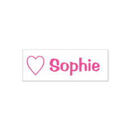 Liebe des Herzens Sophie (Name) Permastempel