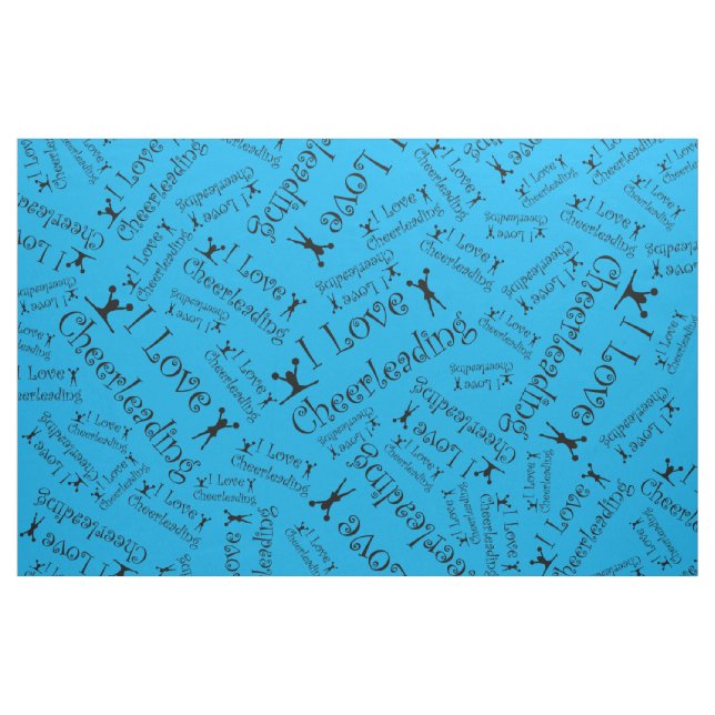 Liebe des Himmelblaus I cheerleading Stoff (Yard (91,4 cm))