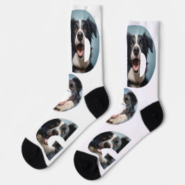 Liebe des Hundes I cot out Bilder Socken