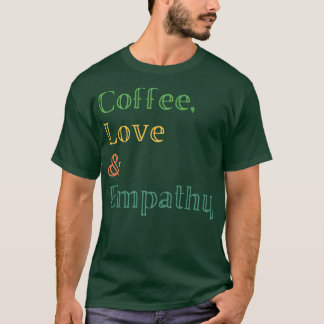 Liebe des Kaffees T-Shirt