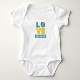Liebe des Lake Baby  Strampler