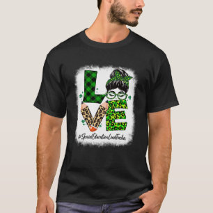 Liebe des leitenden Lehrers der besonderen Bildung T-Shirt