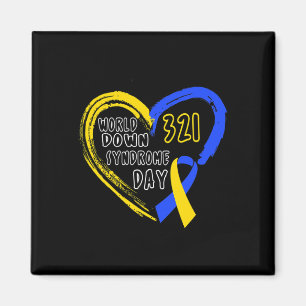 Liebe des Liebe World Down Syndrome Awareness Day Magnet