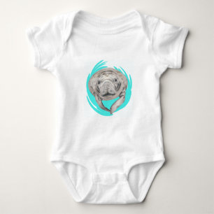 LIEBE DES MANATISS BABY STRAMPLER