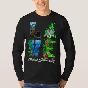 Liebe des medizinischen Laboratoriums Welt-Erde-Ta T-Shirt