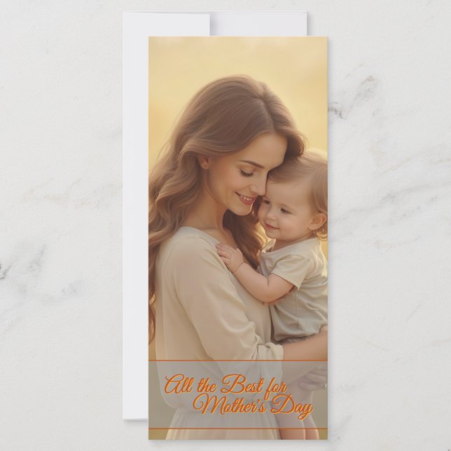 Liebe des Muttertags - Ein Augenblick reiner Freud (Vorderseite)