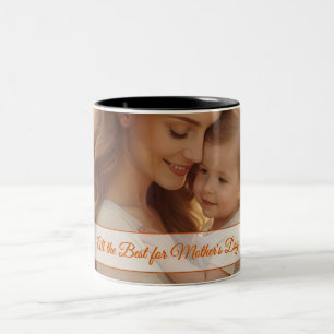 Liebe des Muttertags - Ein Augenblick reiner Freud Zweifarbige Tasse
