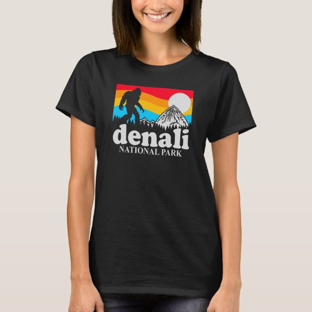 Liebe des Nationalparks Denali, die amerikanische  T-Shirt (Vorderseite)