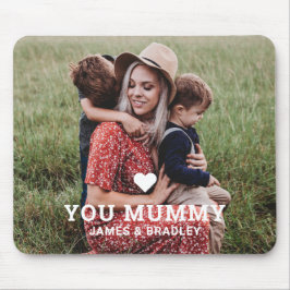 Liebe des niedlichen Herzens Sie Mama Mother Day F Mousepad