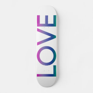 Liebe des Regenbogens Skateboard