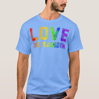 Liebe des Regenbogens T-Shirt
