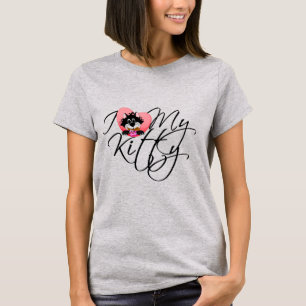 Liebe des Rosa-I meine Kitty-T-Shirts und T-Shirt
