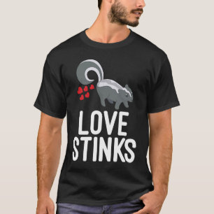 Liebe des Skunk Valentine Day T-Shirt