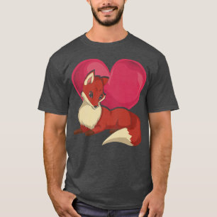 Liebe des Tierherzes Forest Animal Wildlife Cut T-Shirt