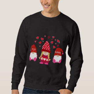 Liebe des Valentinstag gewinnt ohne Grenzen Funny Sweatshirt