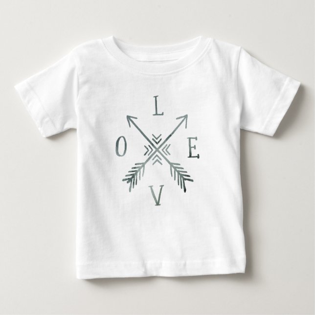 Liebe des Watercolorwanderlust-Abenteuer-III | Baby T-shirt (Vorderseite)