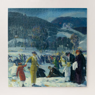 Liebe des Winters - George Wesley Bellows Puzzle