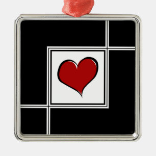 Liebe Design Ornament Aus Metall