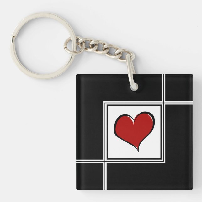 Liebe Design Schlüsselanhänger (Vorderseite)