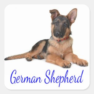 Liebe Deutsche Schäferhund Welpen Hund Aufkleber