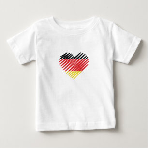 Liebe Deutschland - Stolz Baby T-shirt