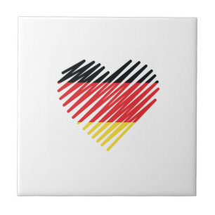 Liebe Deutschland - Stolz Fliese