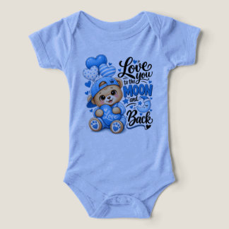 Liebe dich bis zum Mond und zurück Niedlicher Tedd