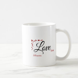 Liebe dich für immer Kaffeetasse Valentinstag