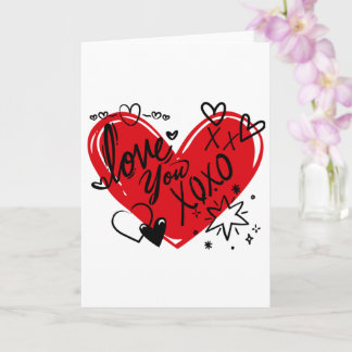 Liebe dich karte