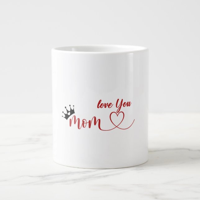 Liebe dich Mama | Kaffeetasse | klassische Tasse | (Vorderseite)