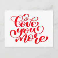 Liebe dich mehr, Ich denke an dich, Vermisse dich,