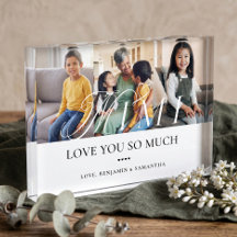 Liebe dich Mimi Enkelkinder Collage Personalisiert
