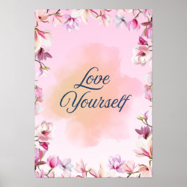 Liebe dich selbst attraktiver Poster