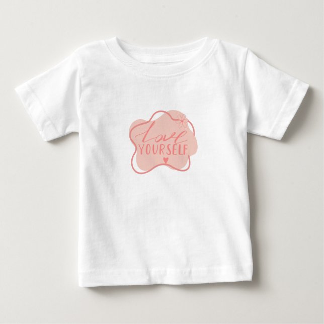 Liebe dich selbst  baby t-shirt (Vorderseite)