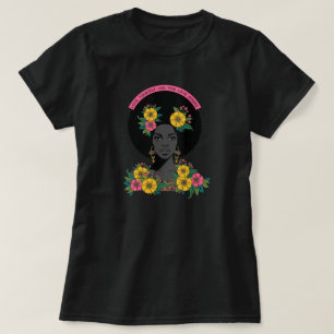 Liebe dich selbst Floral-Affirmations-Shirt   Stär T-Shirt