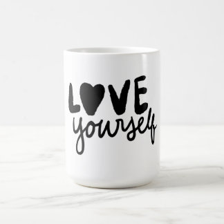 Liebe Dich Selbst Inspirierender Zitat Kaffeebeche Kaffeetasse