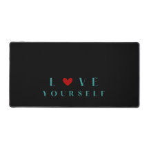 Liebe dich selbst Inspirierendes Zitat Modern Schw