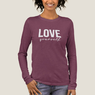Liebe dich selbst Tri-Blend shirt