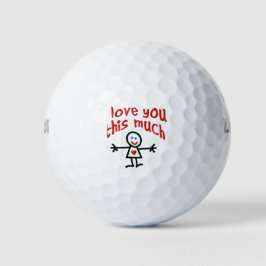 Liebe dich so sehr golfball