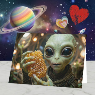 Liebe dich über die Sterne hinaus Jubiläum Auß Karte