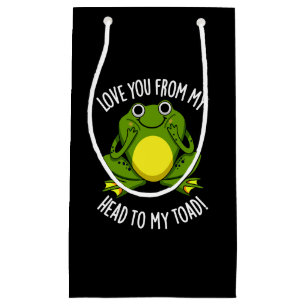 Liebe dich von meinem Kopf bis zu meinem Totendunk Kleine Geschenktüte