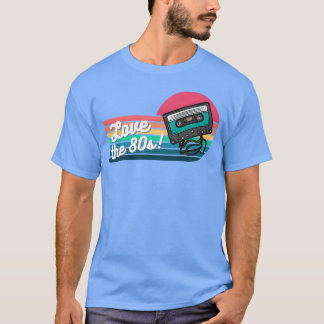 Liebe die 80er Familie T-Shirt