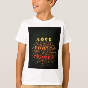 Liebe, die Abstrakte Kunstdesign drucken lässt T-Shirt