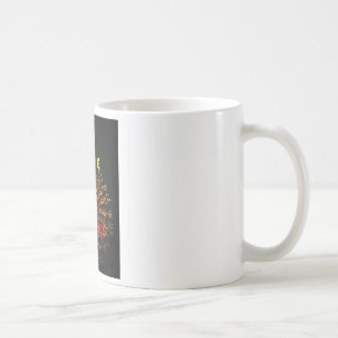 Liebe, die abstrakten Kunstdruck entzündet Tasse