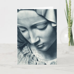 LIEBE DIE GESEGNETE JUNGFRAU MARY KARTE