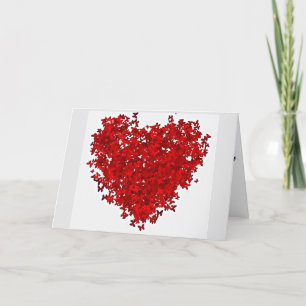 LIEBE, DIE IHNEN SAGT, WIE VIEL "ICH LIEBE DICH" FEIERTAGSKARTE
