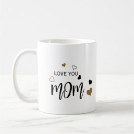 Liebe, die ihr Mama am Herzen hat Kaffeetasse