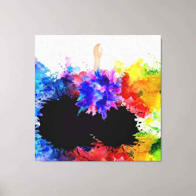 Liebe Die Menschheit wird die moderne Kunst 1 nich Leinwanddruck (Vorderseite)